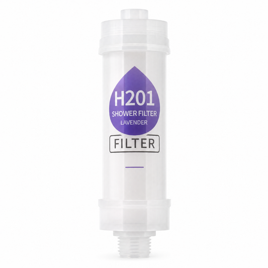 H2O1 Vitamin C Infused Shower Filter (LAVENDER)